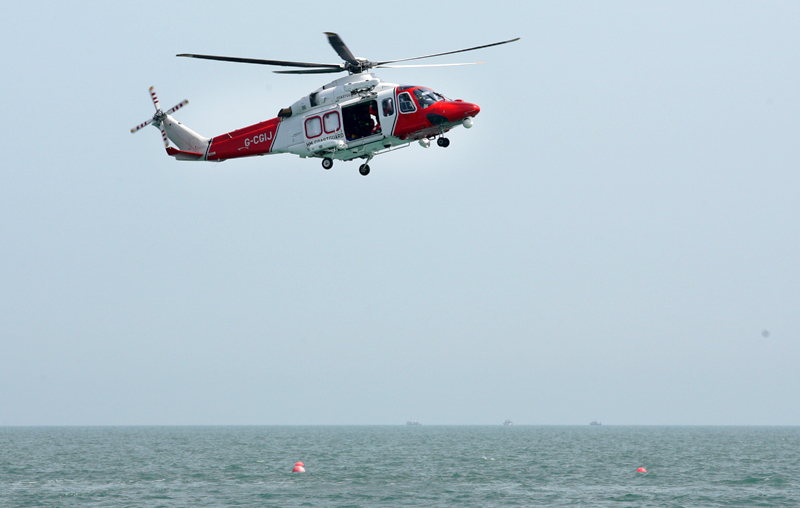 PERSON AIRLIFTED TO HOSPITAL AFTER STEPS FALL