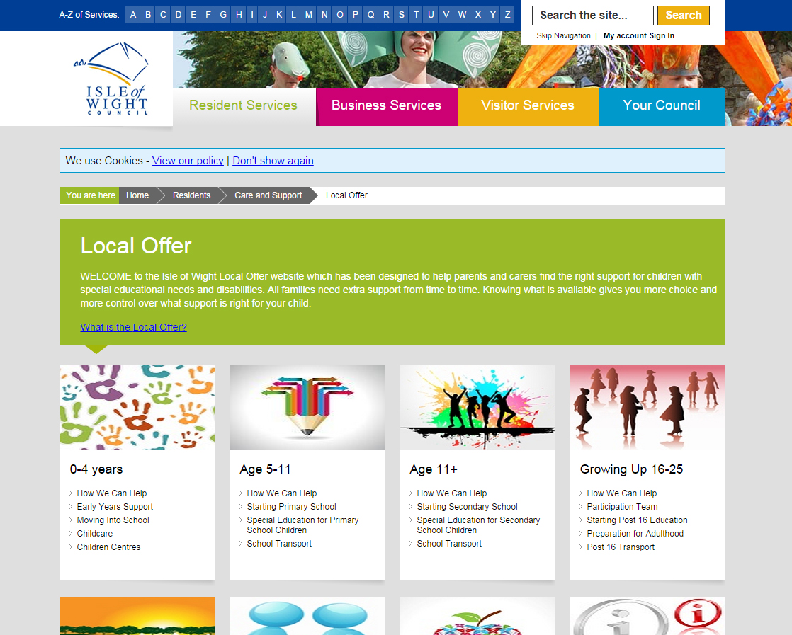 ONLINE SERVICE FOR YOUNG PEOPLE LAUNCHED