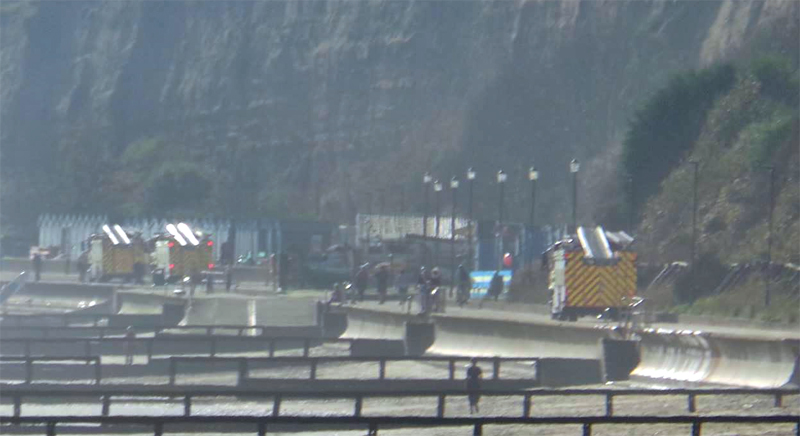 GAS BBQ EXPLOSION FEARS PROMPT FIRE TURNOUT