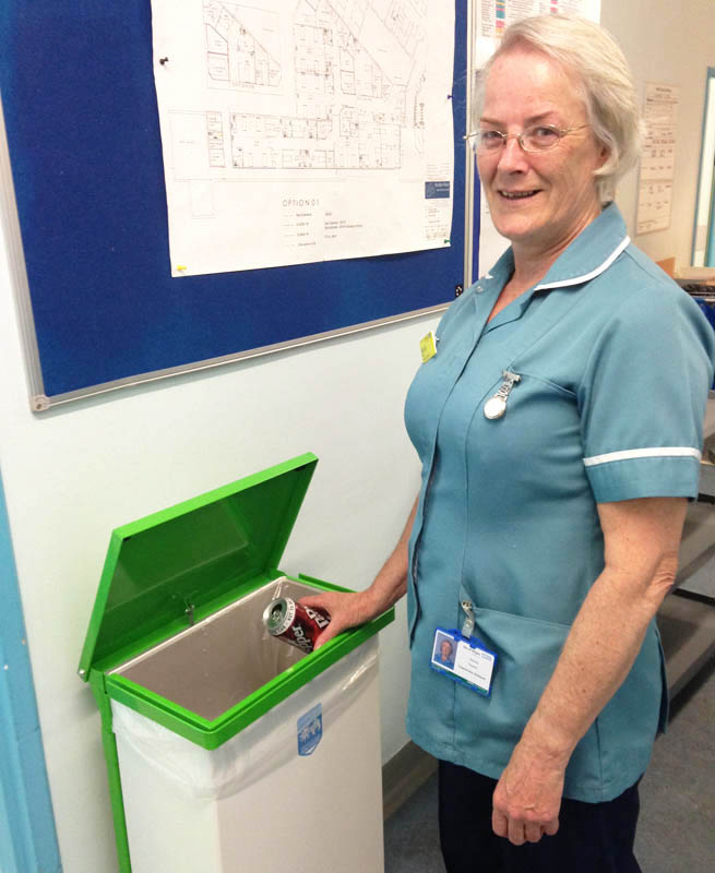 RECYCLING TAKES OFF AT ISLAND’S NHS TRUST