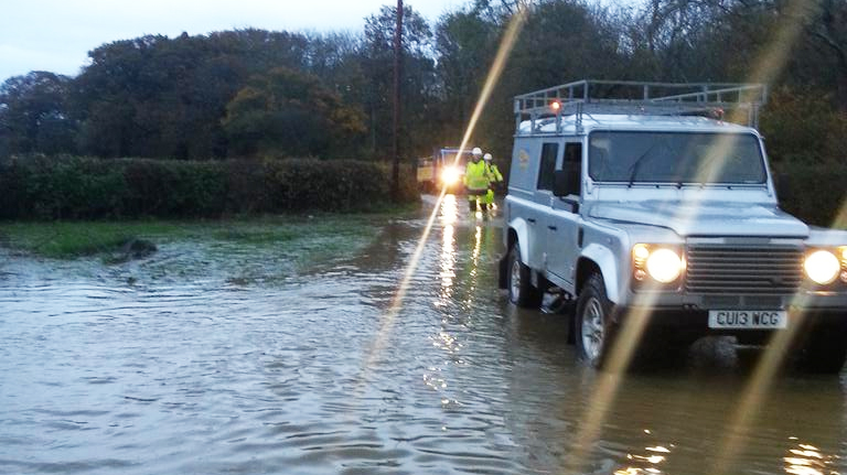 FLOOD ALERT ISSUED FOLLOWING HEAVY RAIN FALL