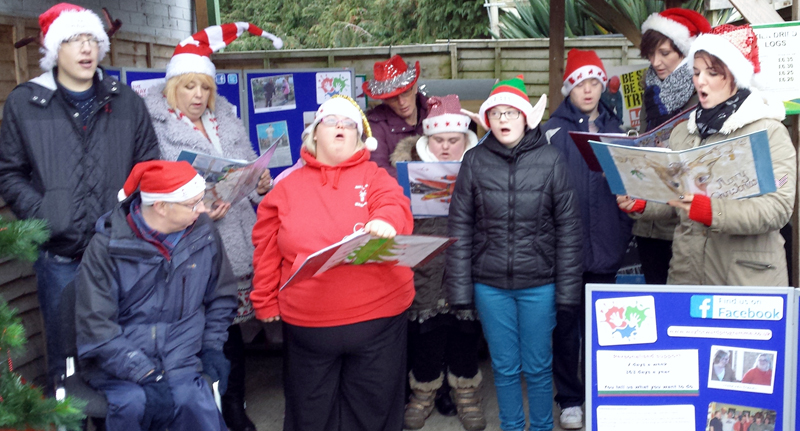 CHRISTMAS SHOPPERS TREATED TO CAROL CONCERT