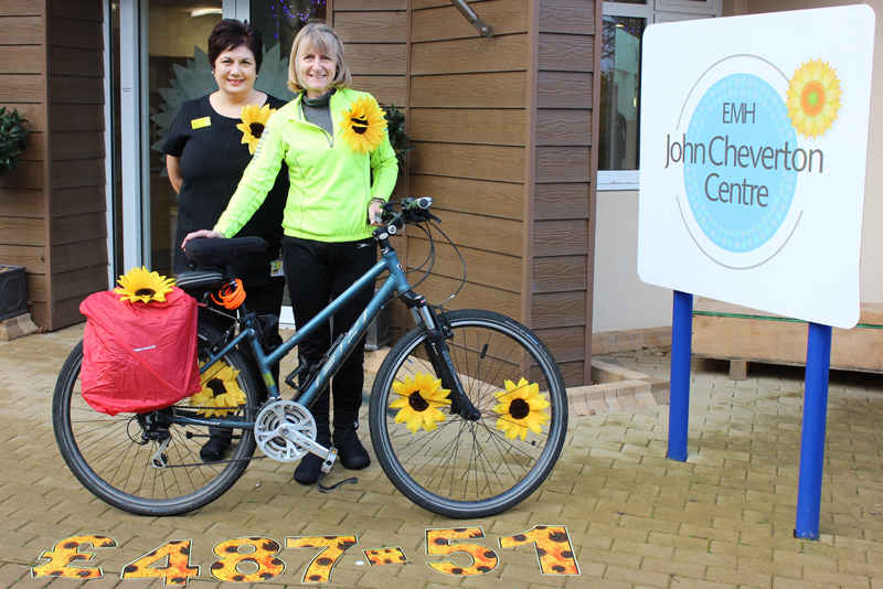CYCLE CHALLENGE GIVES HOSPICE THE FEEL GOOD FACTOR