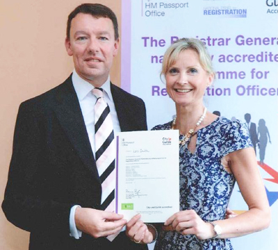 REGISTRAR GAINS PRESTIGIOUS NATIONAL RECOGNITION