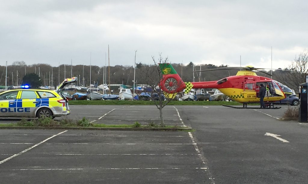 yarmouthincidentairambulance