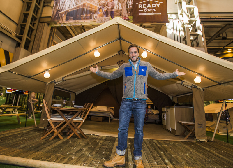 BEN FOGLE HELPS LAUNCH NETWORK OF NEW GLAMPING TENTS