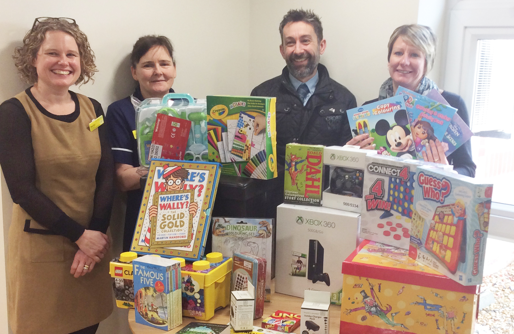 CHILDREN HAVE THEIR SAY ON HOSPICE TOYS