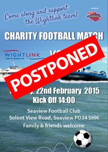charityfootballmatchpostponed