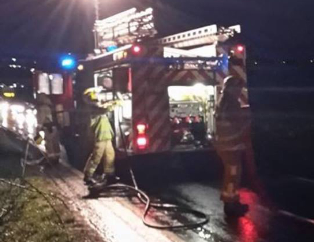 FIRE SERVICE CALLED TO BROKEN DOWN VAN