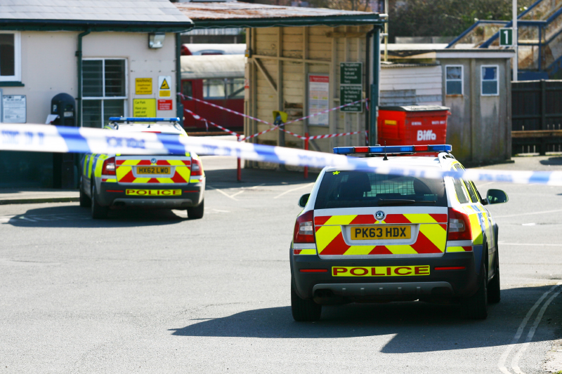 TRAIN STATION CORDONED OFF AFTER SUSPICIOUS OBJECT FOUND