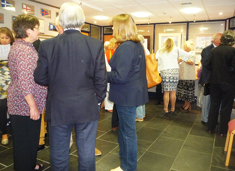 PAINTINGS SNAPPED UP AT COWES ART EXHIBITION
