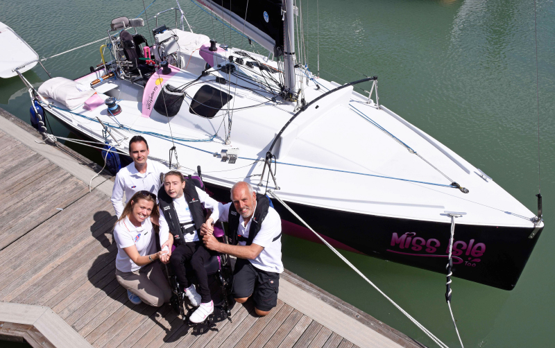 COWES BUSINESSES SUPPORT NATASHA ON LONDON CHALLENGE