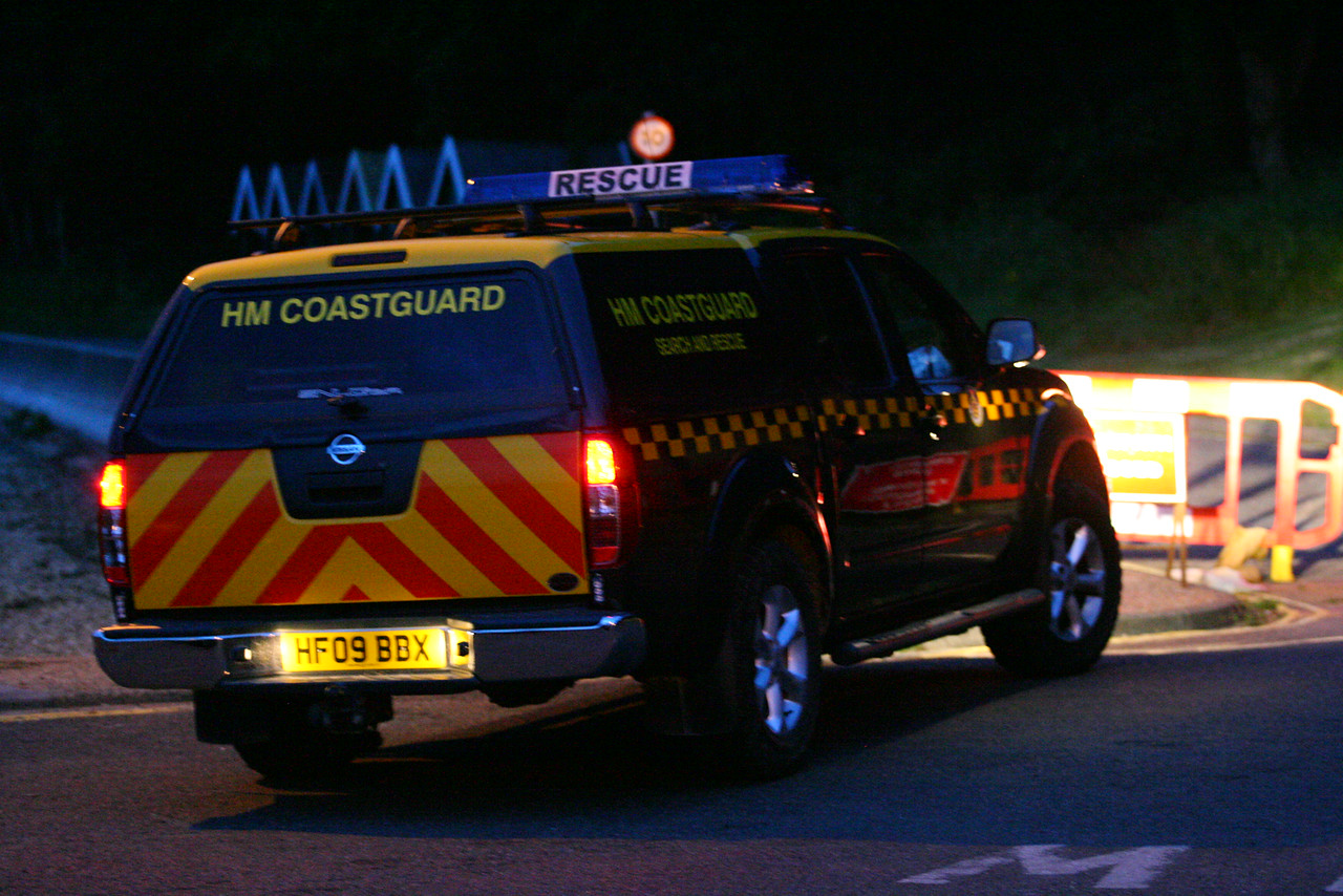 WOMAN RESCUED AFTER 15FT DROP