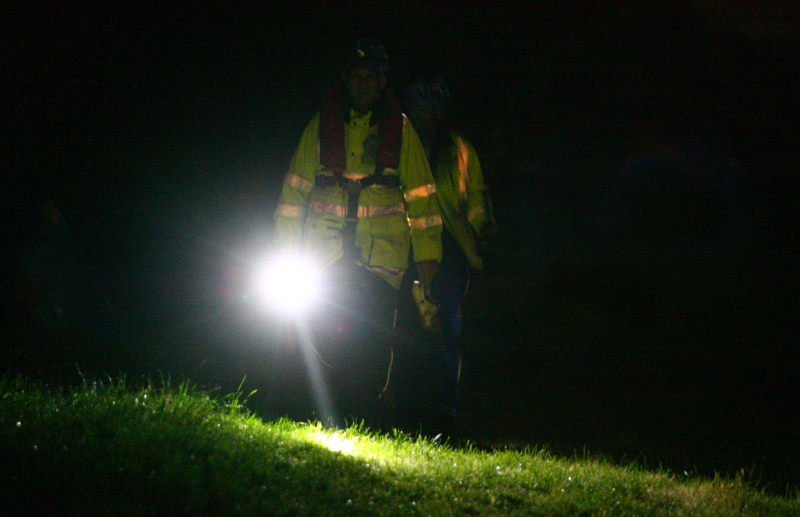 MAJOR SEARCH UNDERWAY FOR 4 MALES ON THE RIVER MEDINA