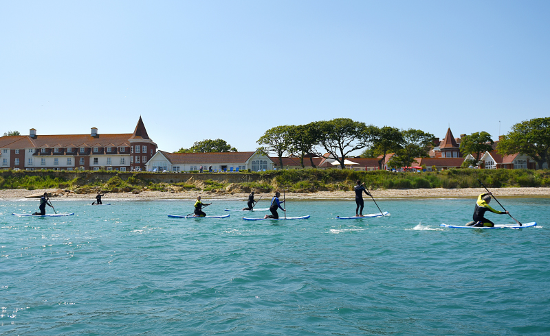 PADDLE BOARDING LAUNCHED AT BEMBRIDGE COAST HOTEL
