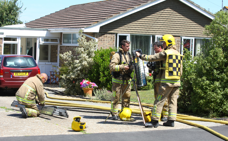 DISHWASHER FIRE AT NETTLESTONE PROPERTY