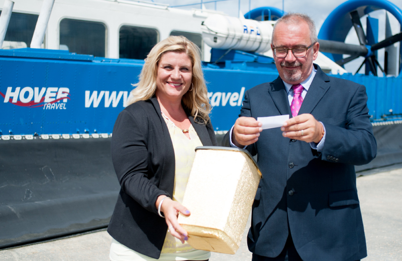 HOVERTRAVEL ANNOUNCES LUCKY GUESTS FOR COMMEMORATIVE GOLDEN CHARTER
