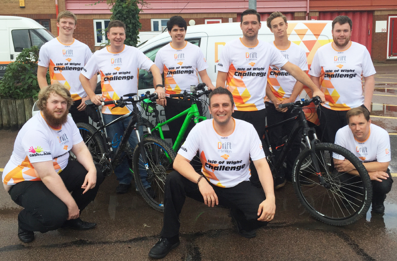 COMPANY TO CYCLE THE ISLE OF WIGHT FOR BELOVED COLLEAGUE