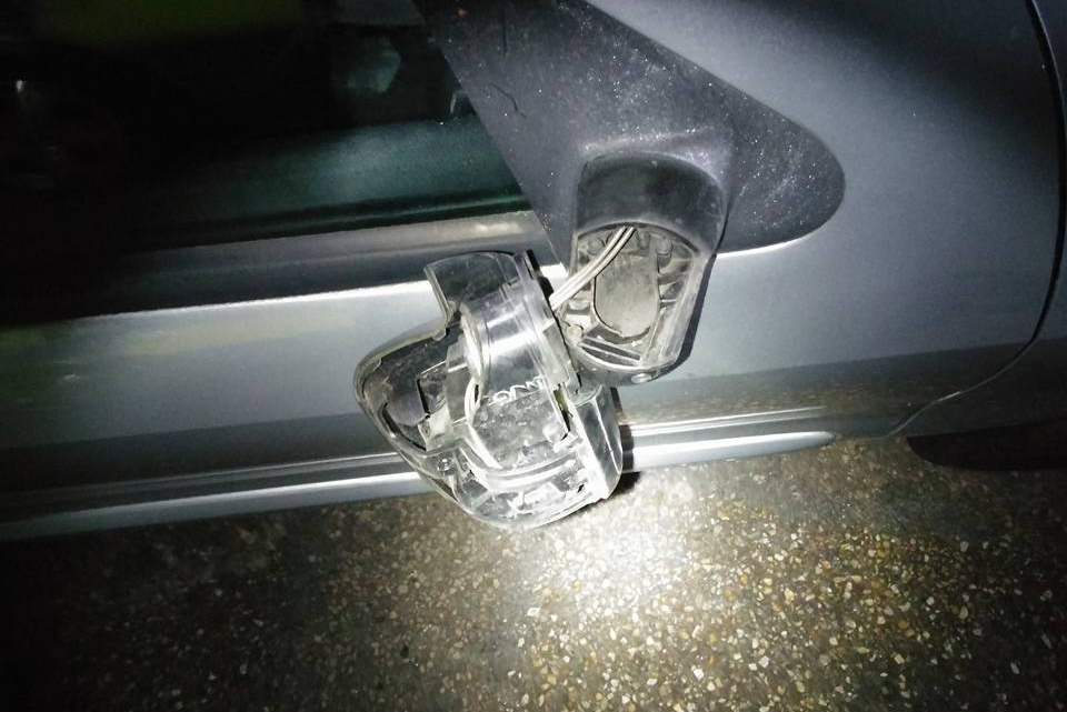 MALE ARRESTED AFTER VEHICLES DAMAGED IN NEWPORT