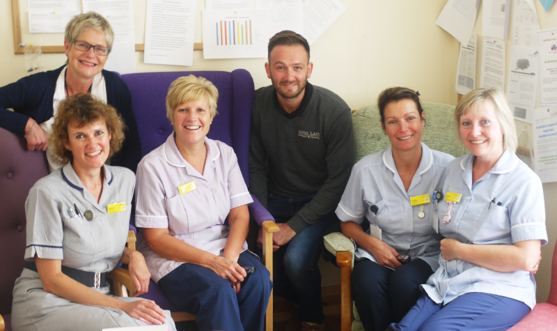 HOSPICE NURSES FLOORED BY ADAM’S GENEROSITY