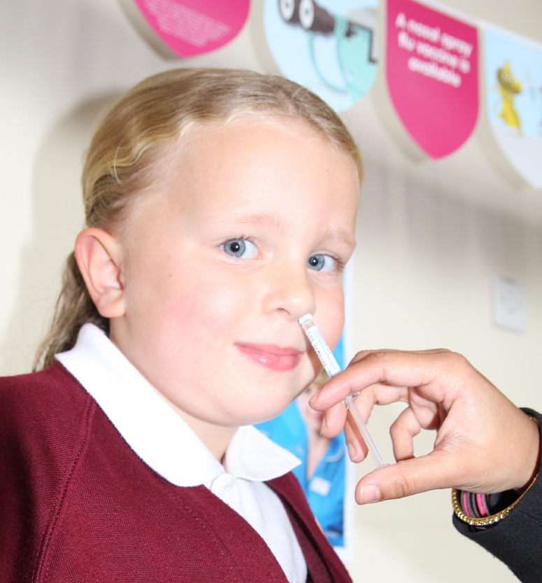 FREE FLU VACCINATIONS NOW AVAILABLE FOR 5 TO 7-YEAR-OLDS IN SCHOOL