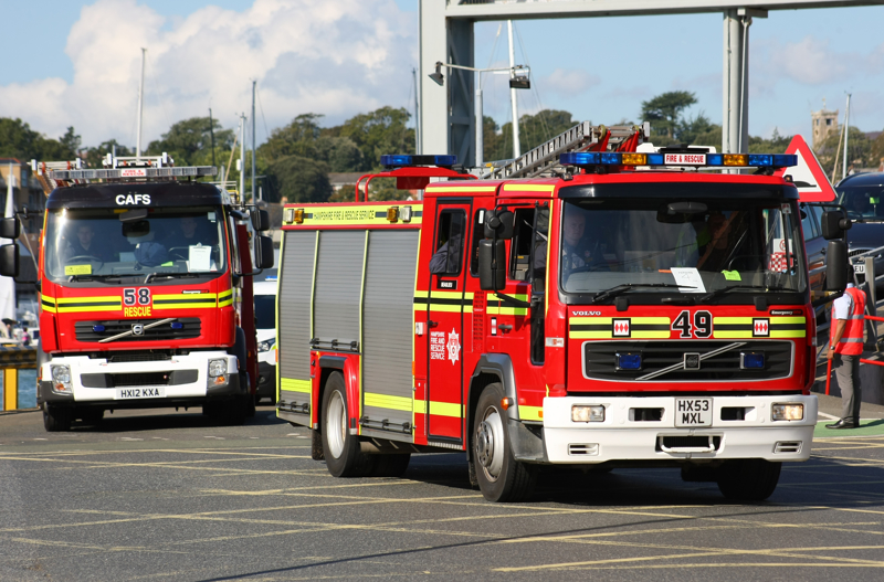 SUCCESSFUL MAJOR FIRE EXERCISE AT OSBORNE HOUSE