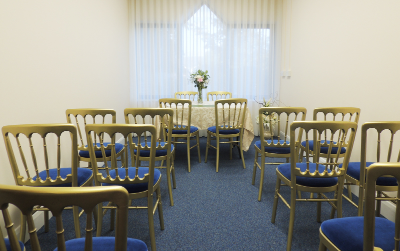 NEW WEDDING ROOM OPENS AT SEACLOSE REGISTER OFFICE