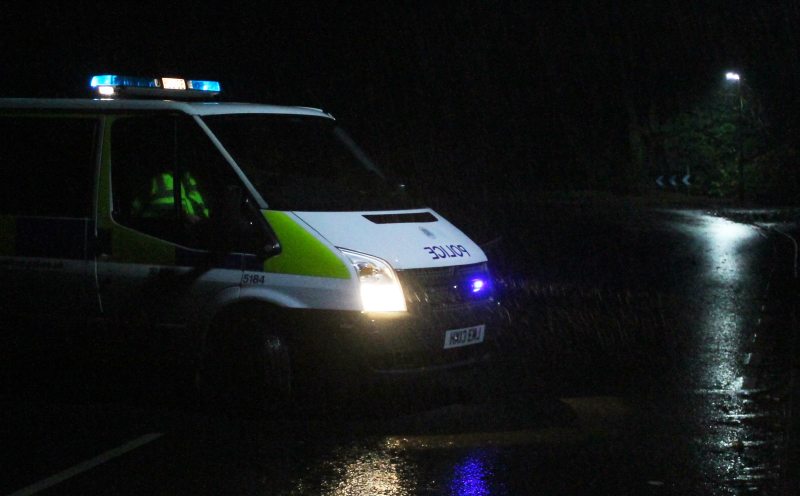 TWO-CAR RUSH HOUR COLLISION NEAR NEWPORT