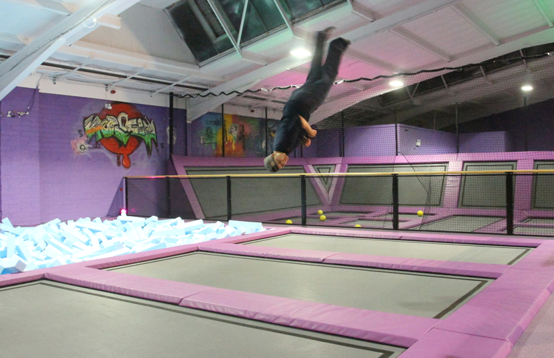 ISLAND’S NEW TRAMPOLINE PARK JUMPS INTO ACTION