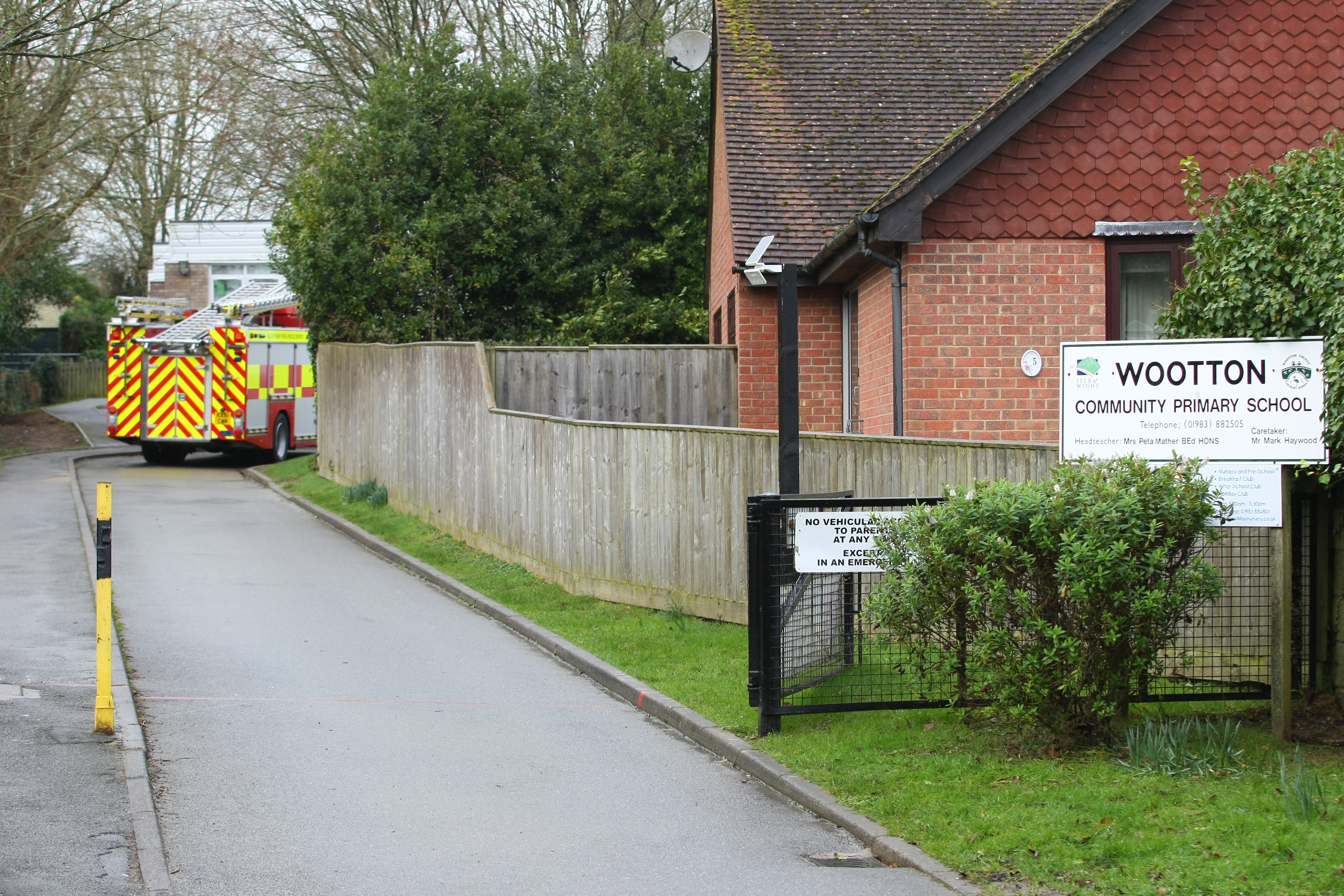 FIRE CREWS CALLED TO WOOTTON PRE-SCHOOL