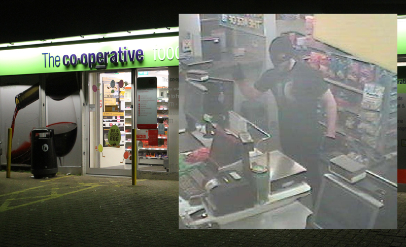 CCTV IMAGES RELEASED OF RYDE CO-OP ROBBERY