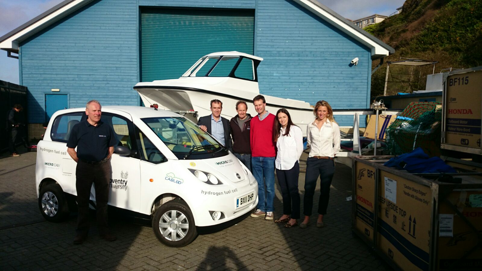 HYDROGEN CAR SET FOR ISLAND TOUR