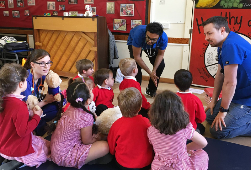 TEDDY BEAR HOSPITAL FOR COWES PRIMARY SCHOOL