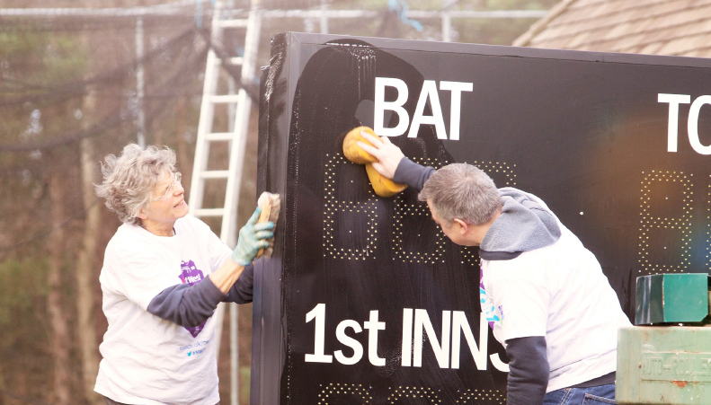 HELPING HANDS NEEDED THIS WEEKEND AT SHANKLIN CRICKET CLUB