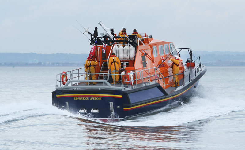 BEMBRIDGE ASSIST CREW SUFFERING WITH FATIGUE AND ENGINE FAILURE