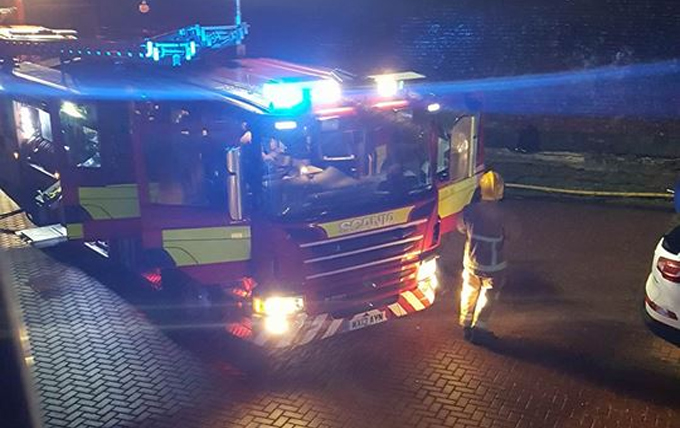 EARLY HOURS SHOUT FOR FIRE SERVICE