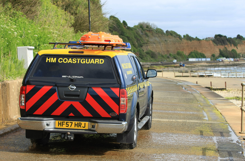 FISHING VESSEL WASHES ASHORE NEAR SHANKLIN