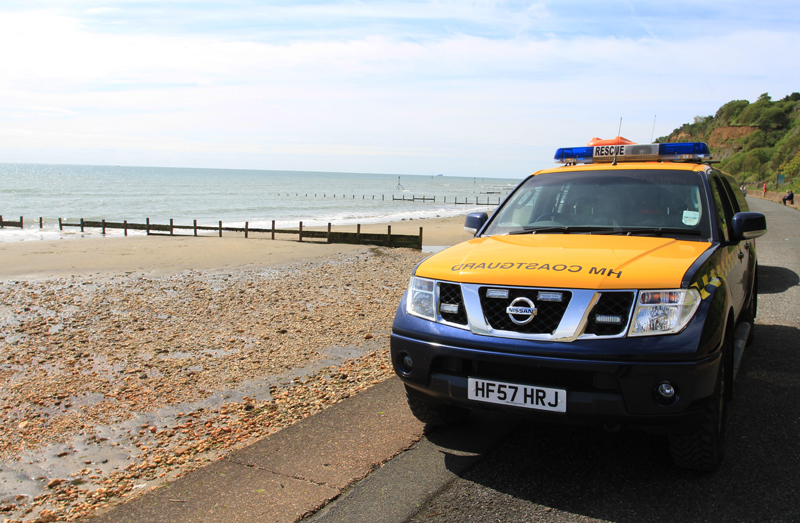 FISHING VESSEL WASHES ASHORE NEAR SHANKLIN