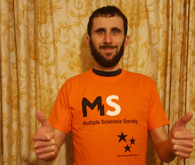 ISLAND MAN WITH MS BEARING DESERT HEAT IN TREK ACROSS SAHARA