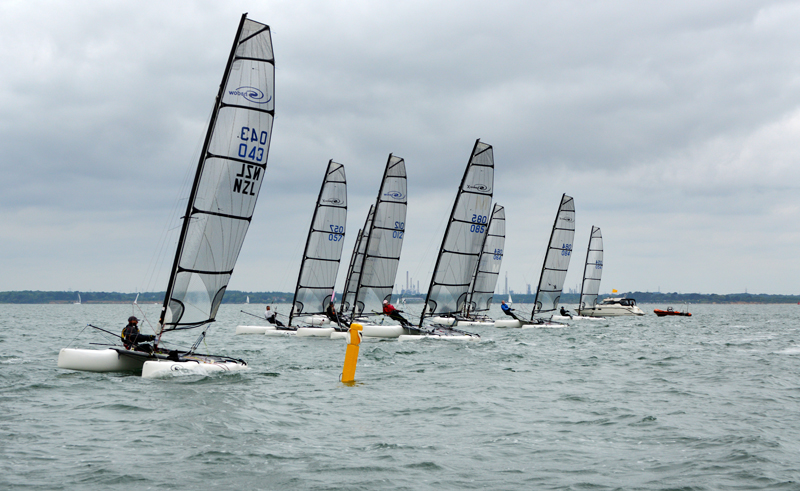 SHADOW CATAMARAN NATIONALS HELD AT GURNARD