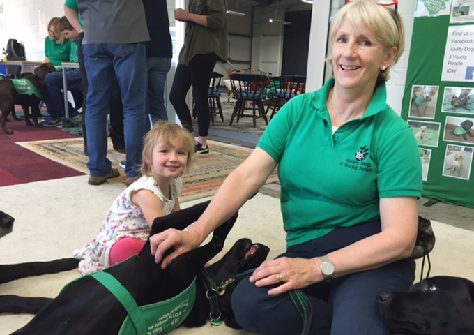 AMAZING TURNOUT FOR ABILITY DOGS OPEN DAY