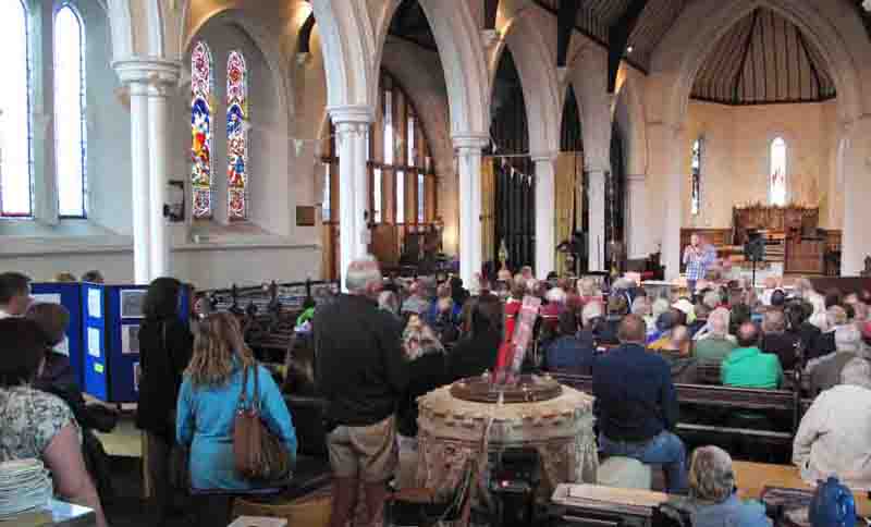 RESIDENTS AND LOCAL MP TURN OUT FOR WESTRIDGE FARM MEETING