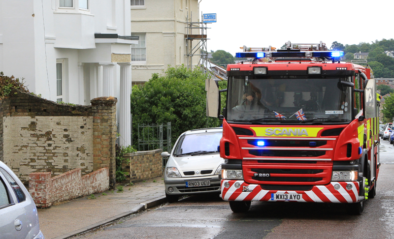 PROPERTY FIRE FEAR SPARKS DOUBLE RYDE TURNOUT