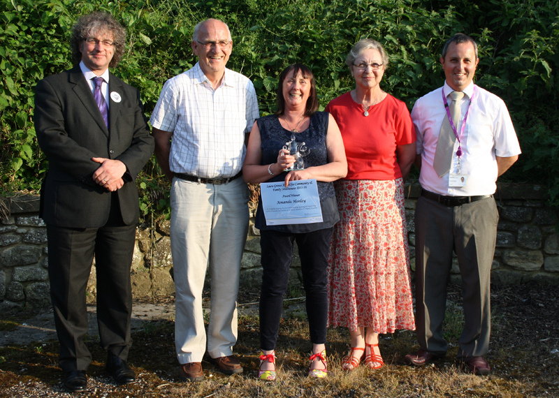 PRIMARY SCHOOL STAFF MEMBER AWARDED