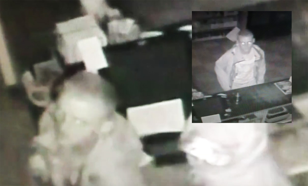 CCTV FOOTAGE OF DUO RELEASED AFTER CAFE BREAK-IN