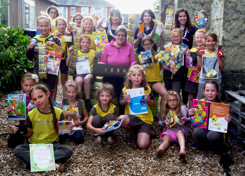 BROWNIES HELP EBOLA ORPHANS