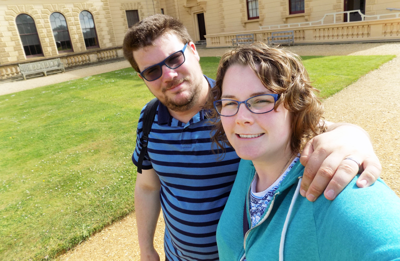 NEWLYWEDS WIN ISLE OF WIGHT HOLIDAY