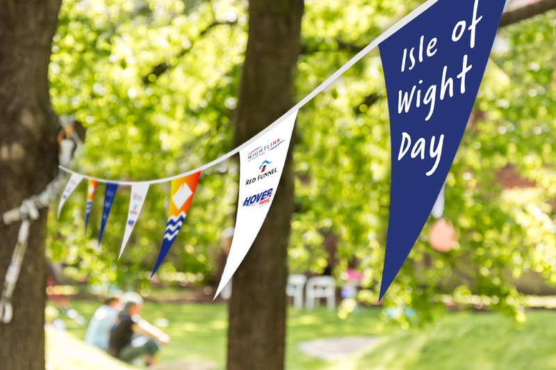 FERRY COMPANIES TO PROVIDE 75 MILES OF BUNTING FOR ISLE OF WIGHT DAY