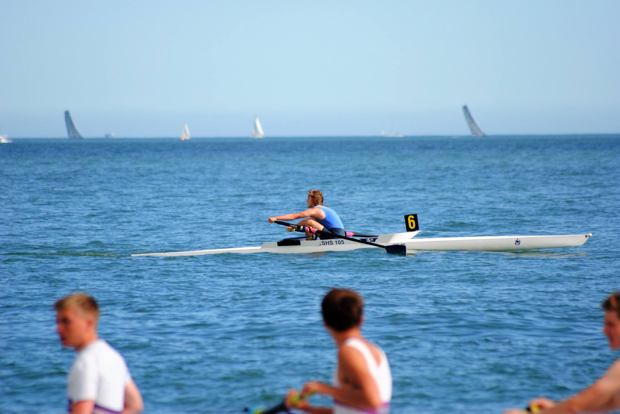 STRONG SHOWING FOR SHANKLIN SANDOWN ROWING CLUB AT SOUTHSEA