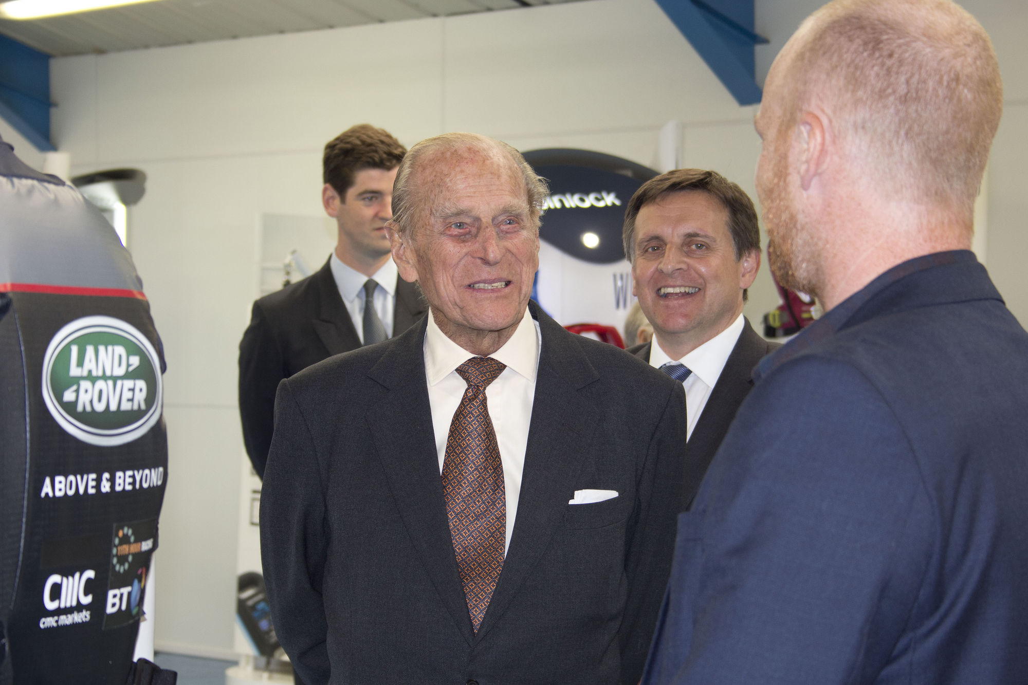 SPINLOCK STAFF ENJOY A ROYAL VISIT AND PARTY